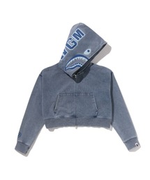 A BATHING APE|アベイシングエイプのパーカー(ブルー・ネイビー/青色 A BATHING APE|アベイシングエイプのパーカー(ブルー・ネイビー/青色