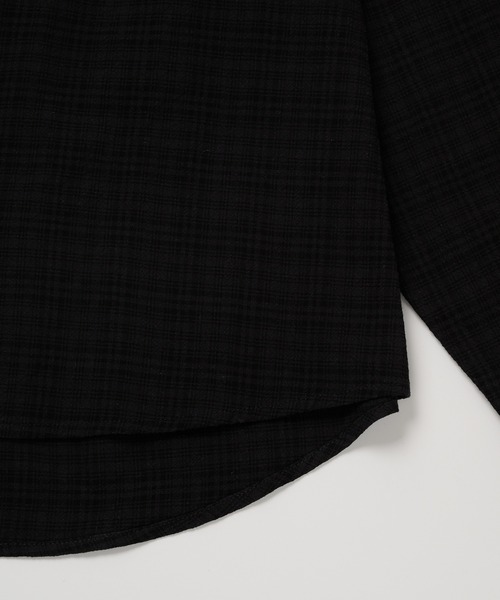 Eddie Bauer（エディーバウアー）の「長袖 チェックシャツ（シャツ/ブラウス・レディース・ダークオレンジ/チャコールグレー/ブラック・L/M/S/XL）」の22枚目の写真