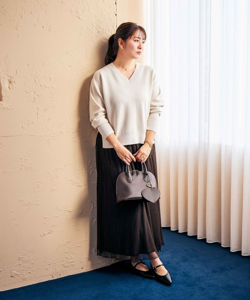 GLOBAL WORK(グローバルワーク)の「菅谷梨沙子さんコラボ/2WAYボストンバッグ/643225(ボストンバッグ・レディース・ブラック/ダークブラウン・FREE)」の9枚目の写真