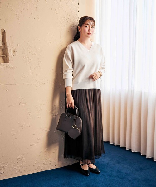 GLOBAL WORK(グローバルワーク)の「菅谷梨沙子さんコラボ/2WAYボストンバッグ/643225(ボストンバッグ・レディース・ブラック/ダークブラウン・FREE)」の11枚目の写真