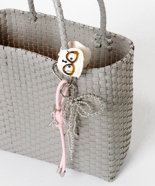 RODE SKO（ロデスコ）の「クリップチャームメルカドバッグ（ショルダーバッグ・レディース・グレー/ピンク/ブラウン系その他・ONE）」の16枚目の写真