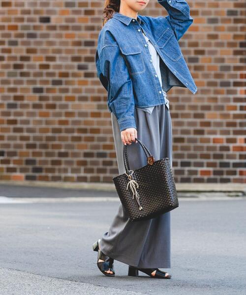 RODE SKO（ロデスコ）の「クリップチャームメルカドバッグ（ショルダーバッグ・レディース・グレー/ピンク/ブラウン系その他・ONE）」の21枚目の写真