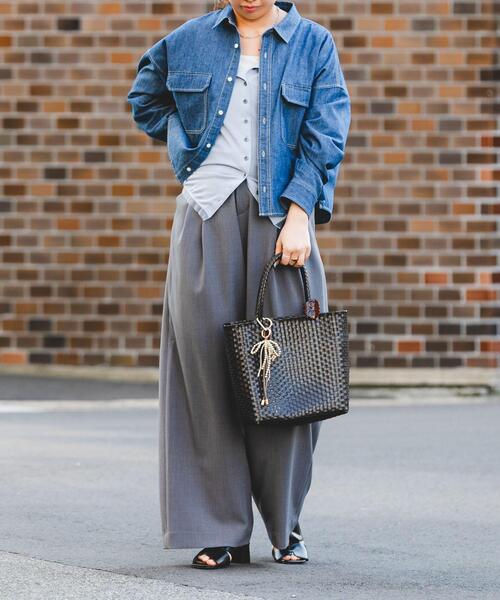 RODE SKO（ロデスコ）の「クリップチャームメルカドバッグ（ショルダーバッグ・レディース・グレー/ピンク/ブラウン系その他・ONE）」の22枚目の写真