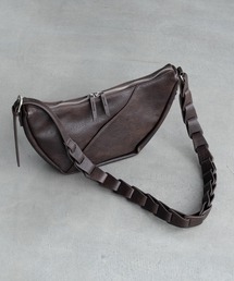 SINSS（シンス）の「2way slit half moon mini bag / 2wayスリットハーフムーンミニバッグ（ショルダーバッグ）」