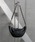 SINSS�i�V���X�j�́u2way slit half moon mini bag / 2way�X���b�g�n�[�t���[���~�j�o�b�O�i�V�����_�[�o�b�O�j�v�b�u���b�N