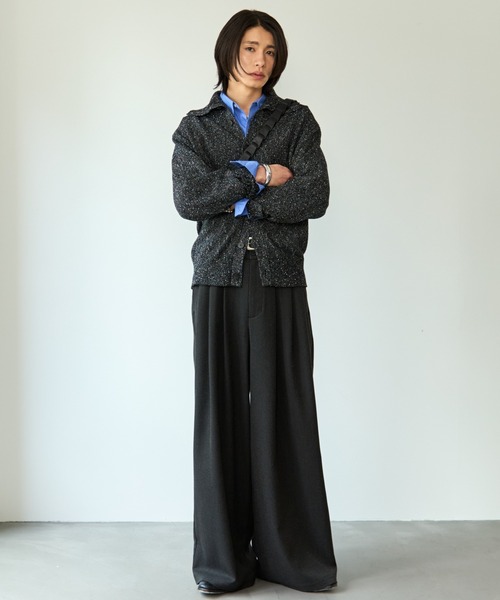 2way slit half moon mini bag / 2wayスリットハーフムーンミニバッグ（ショルダーバッグ）｜SINSS（シンス）