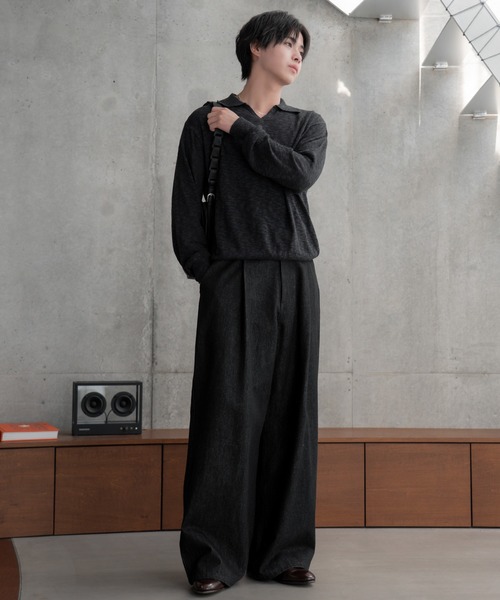 2way slit half moon mini bag / 2wayスリットハーフムーンミニバッグ（ショルダーバッグ）｜SINSS（シンス）