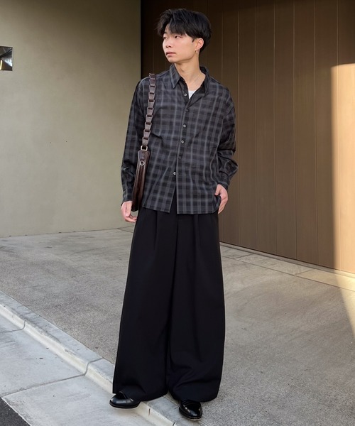 2way slit half moon mini bag / 2wayスリットハーフムーンミニバッグ（ショルダーバッグ）｜SINSS（シンス）