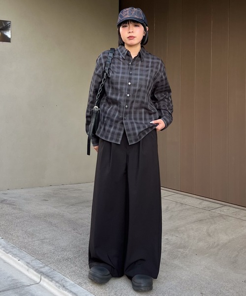 2way slit half moon mini bag / 2wayスリットハーフムーンミニバッグ（ショルダーバッグ）｜SINSS（シンス）