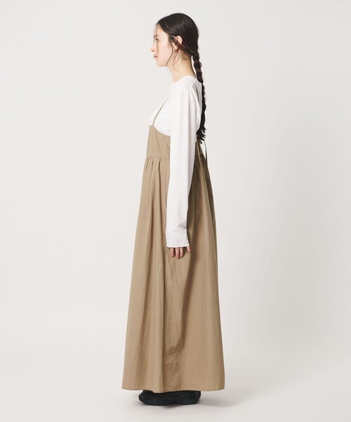 BEAUTY&YOUTH UNITED ARROWS（ビューティーアンドユースユナイテッドアローズ）の「バックホール キャミソール ワンピース ウォッシャブル（ワンピース・レディース・ダークグレー/ベージュ・S/M）」の12枚目の写真