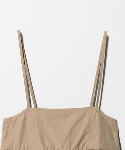 BEAUTY&YOUTH UNITED ARROWS（ビューティーアンドユースユナイテッドアローズ）の「バックホール キャミソール ワンピース ウォッシャブル（ワンピース・レディース・ダークグレー/ベージュ・S/M）」の16枚目の写真