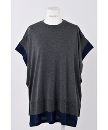 ENFOLD | KNIT LAYERED PULLOVER(ニット/セーター)