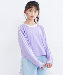 QUNTSTYLE | 袖ラインメッシュ長袖Tシャツ(Tシャツ/カットソー)