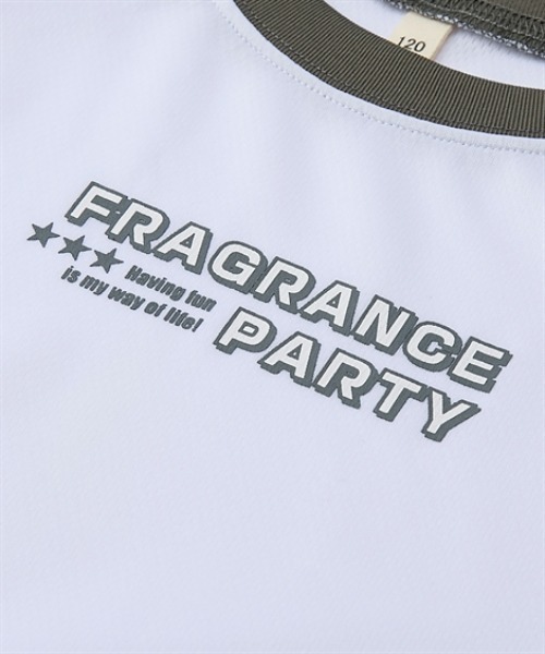 QUNTSTYLE（キュントスタイル）の「袖ラインメッシュ長袖Tシャツ（Tシャツ/カットソー・キッズ・ネイビー/オフホワイト/ラベンダー/ピンク・140/130/160/150/120）」の11枚目の写真