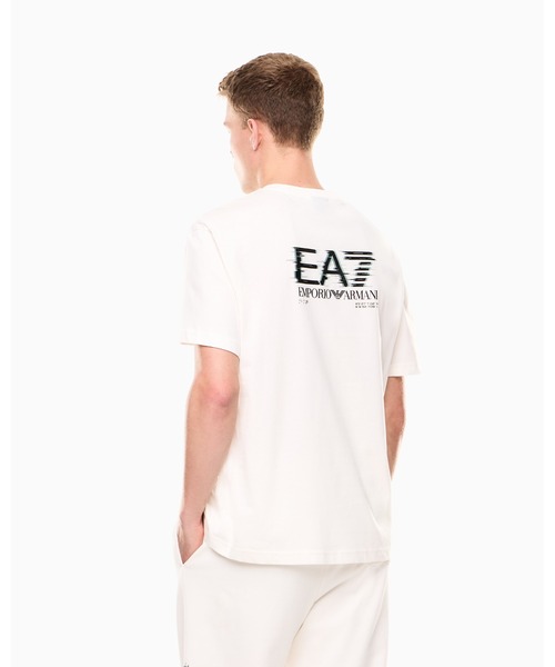 EMPORIO ARMANI EA7(エンポリオアルマーニイーエーセブン)の「<オンライン限定>【エンポリオ アルマーニ EA7】Visibility Tシャツ コットンジャージー(Tシャツ/カットソー・メンズ・ブラック/ベージュ/オフホワイト・LARGE/MEDIUM/SMALL/X-LARGE/X-SMALL/XX-LARGE)」の6枚目の写真