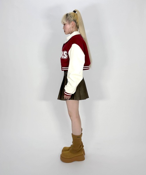 MATU:TA（マトゥータ）の「BAYSTARS CROPPED VARSITY JACKET/【野球