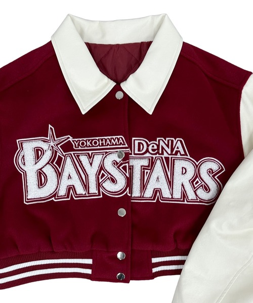 MATU:TA（マトゥータ）の「BAYSTARS CROPPED VARSITY JACKET/【野球