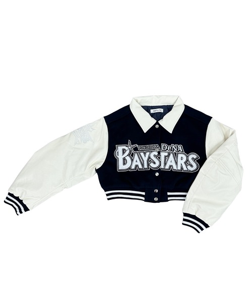 MATU:TA（マトゥータ）の「BAYSTARS CROPPED VARSITY JACKET/【野球