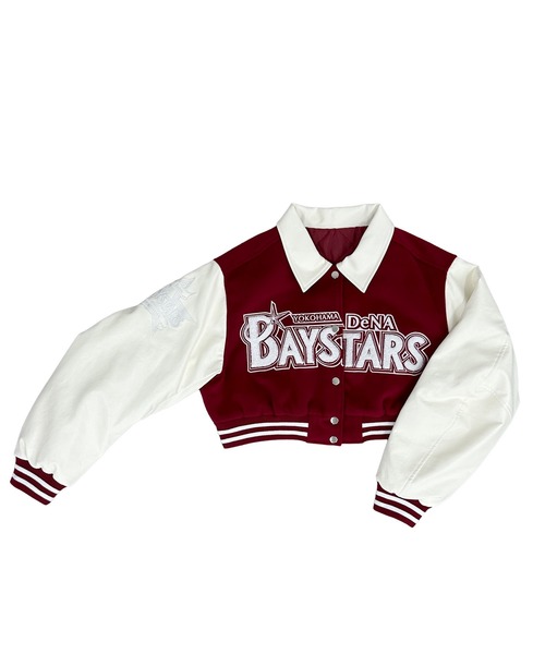 MATU:TA（マトゥータ）の「BAYSTARS CROPPED VARSITY JACKET/【野球