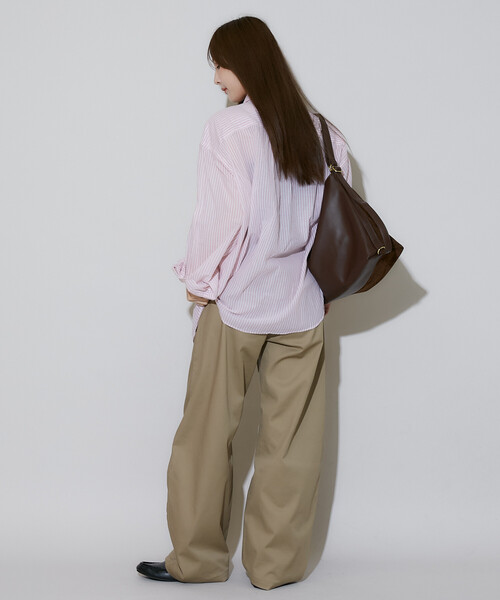 Dickies(ディッキーズ)の「Dickies × PUBLUX/ディッキーズ 別注 バレルパンツ 限定展開(チノパンツ・メンズ・アニマル/ベージュ/ブラック/グレー・L/M/S)」の10枚目の写真