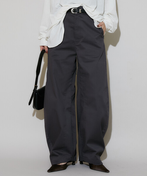 Dickies(ディッキーズ)の「Dickies × PUBLUX/ディッキーズ 別注 バレルパンツ 限定展開(チノパンツ・メンズ・アニマル/ベージュ/ブラック/グレー・L/M/S)」の14枚目の写真