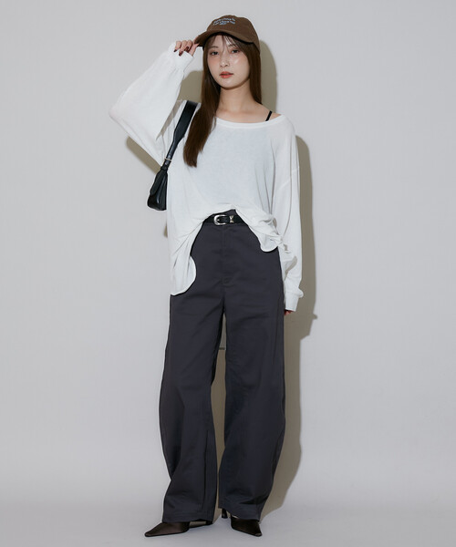 Dickies(ディッキーズ)の「Dickies × PUBLUX/ディッキーズ 別注 バレルパンツ 限定展開(チノパンツ・メンズ・アニマル/ベージュ/ブラック/グレー・L/M/S)」の15枚目の写真
