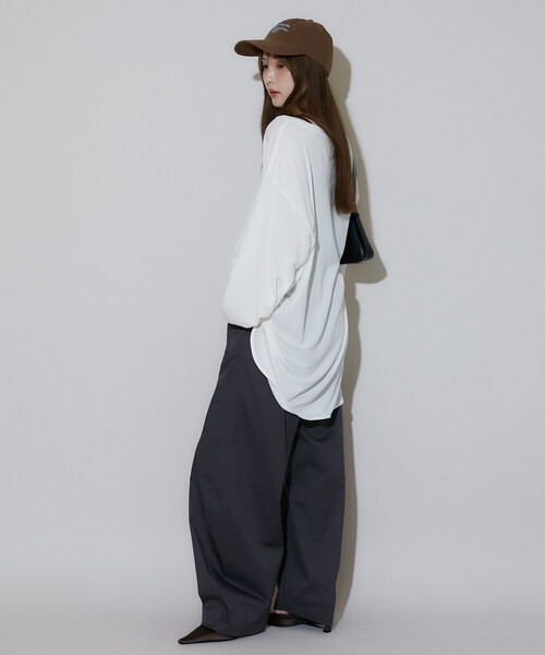Dickies(ディッキーズ)の「Dickies × PUBLUX/ディッキーズ 別注 バレルパンツ 限定展開(チノパンツ・メンズ・アニマル/ベージュ/ブラック/グレー・L/M/S)」の16枚目の写真