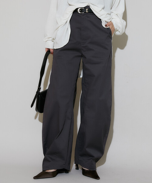 Dickies(ディッキーズ)の「Dickies × PUBLUX/ディッキーズ 別注 バレルパンツ 限定展開(チノパンツ・メンズ・アニマル/ベージュ/ブラック/グレー・L/M/S)」の18枚目の写真