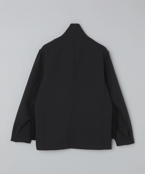 City Ambient Products(シティアンビエントプロダクツ)の「City Ambient Products: Cityform カルゼ テック ジャケット(テーラードジャケット・メンズ・チャコールグレー/ブラック・SMALL/MEDIUM/LARGE)」の8枚目の写真