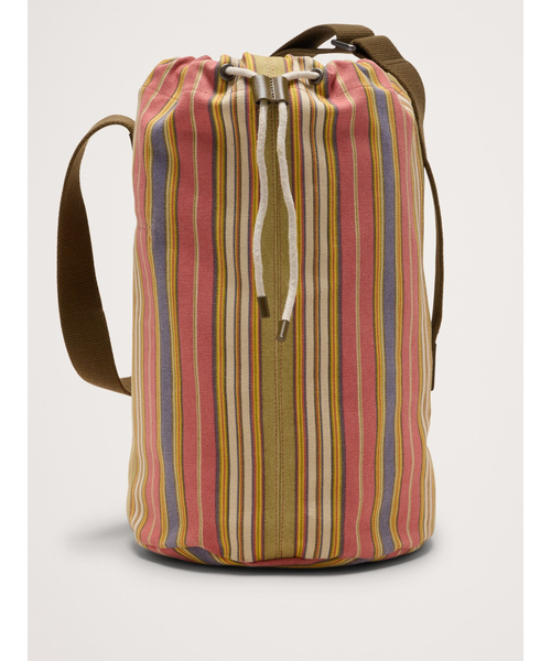 Banana Republic（バナナリパブリック）の「コットンキャンバス クロスボディバッグ（ショルダーバッグ・レディース・マルチ/ベージュ・ONE SIZE）」の3枚目の写真