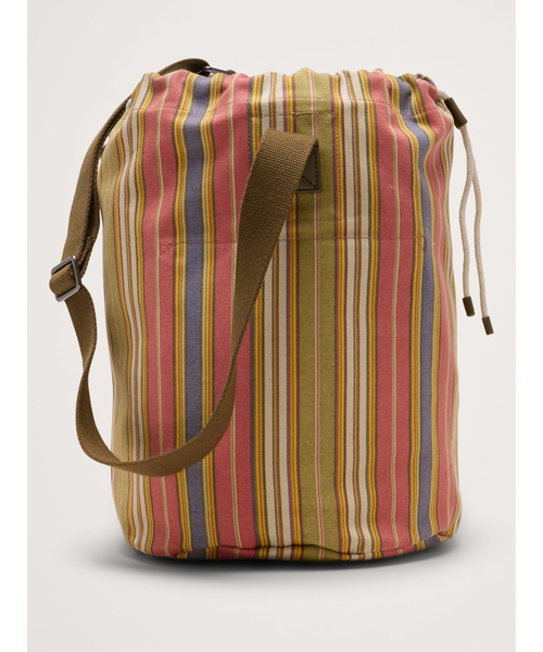 Banana Republic（バナナリパブリック）の「コットンキャンバス クロスボディバッグ（ショルダーバッグ・レディース・マルチ/ベージュ・ONE SIZE）」の5枚目の写真