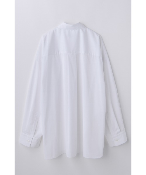 ENFOLD（エンフォルド）の「TWO-WAY BASIC SHIRT（シャツ/ブラウス・レディース・ライトパープル/ホワイト・38）」の4枚目の写真