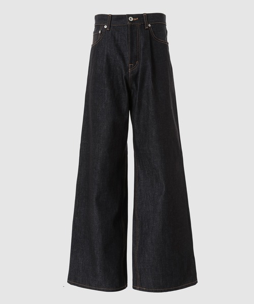 DAIRIKU（ダイリク）の「”Flower” Cross Embroidery Slim Denim Pants