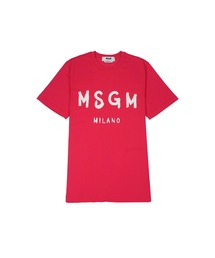 MSGM（エムエスジーエム）の「【NEW】MSGM ブラッシュロゴTシャツ（Tシャツ/カットソー）」