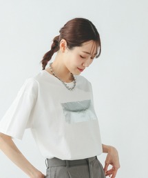 GLOBAL WORK | リッチクリーンプリントT半袖/636780(Tシャツ/カットソー)