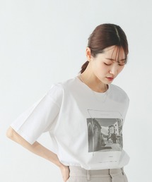 GLOBAL WORK | リッチクリーンプリントT半袖/636780(Tシャツ/カットソー)