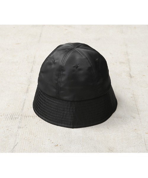 WAIPER.inc(ワイパーインク)の「WAIPER.inc ナイロンセーラーハット LIMONTA Fabric 日本製【WP1165】(ハット・メンズ・ブラック・M-L/L-XL)」の1枚目の写真
