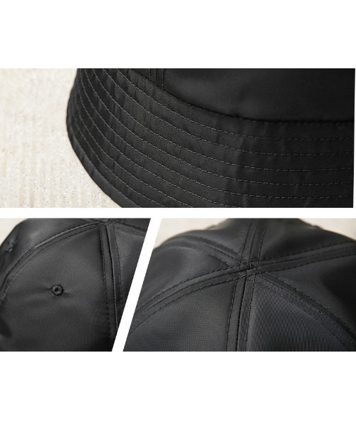 WAIPER.inc(ワイパーインク)の「WAIPER.inc ナイロンセーラーハット LIMONTA Fabric 日本製【WP1165】(ハット・メンズ・ブラック・M-L/L-XL)」の13枚目の写真