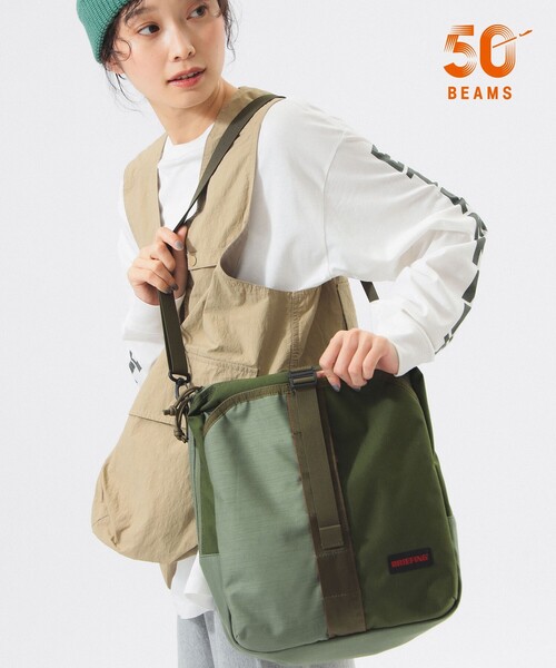 BRIEFING(ブリーフィング)の「【別注】BRIEFING / ミリタリー キット バッグ ”OLIVE”(ショルダーバッグ・レディース・オリーブ・ONE SIZE)」の1枚目の写真