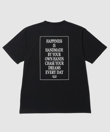 Tグラフィックスロゴメッセージ半袖Ｔシャツ