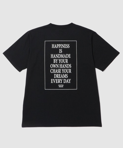 Mac-House（マックハウス）の「Tグラフィックスロゴメッセージ半袖Ｔシャツ（Tシャツ/カットソー・メンズ・グレー/チャコールグレー/ホワイト系1/ホワイト系2/ブラック・S/M/L/XL）」の3枚目の写真