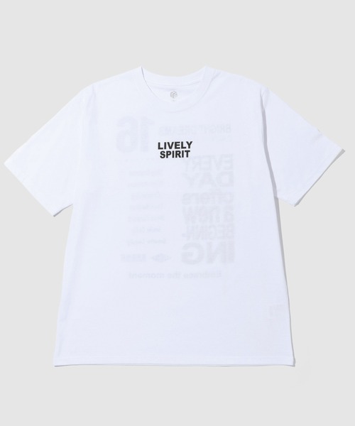 Mac-House（マックハウス）の「Tグラフィックスロゴメッセージ半袖Ｔシャツ（Tシャツ/カットソー・メンズ・グレー/チャコールグレー/ホワイト系1/ホワイト系2/ブラック・S/M/L/XL）」の6枚目の写真