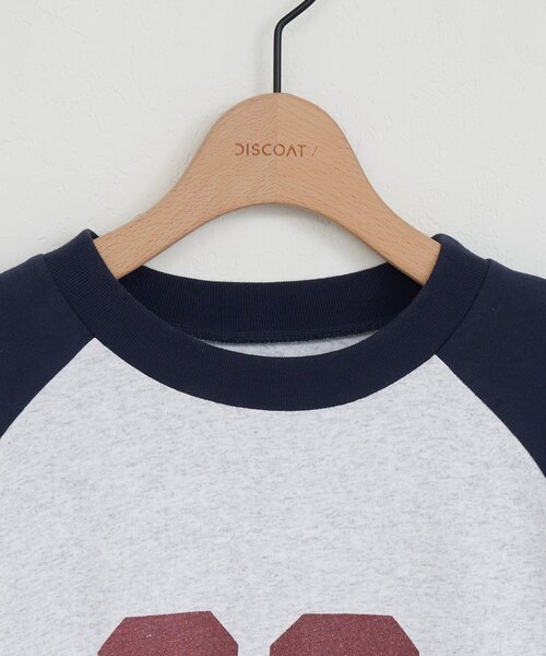 DISCOAT（ディスコート）の「【Enlude】ラグラン7分袖Tシャツ《ユニセックス》（Tシャツ/カットソー・レディース・ブラック/ブラウン/ネイビー・FREE）」の20枚目の写真