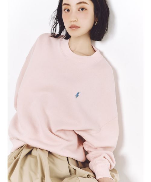 SNIDEL(スナイデル)の「【POLO RALPH LAUREN】スウェット(スウェット・レディース・イエロー/ピンク・S)」の6枚目の写真