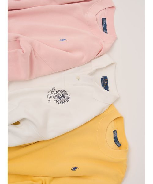 SNIDEL(スナイデル)の「【POLO RALPH LAUREN】スウェット(スウェット・レディース・イエロー/ピンク・S)」の8枚目の写真