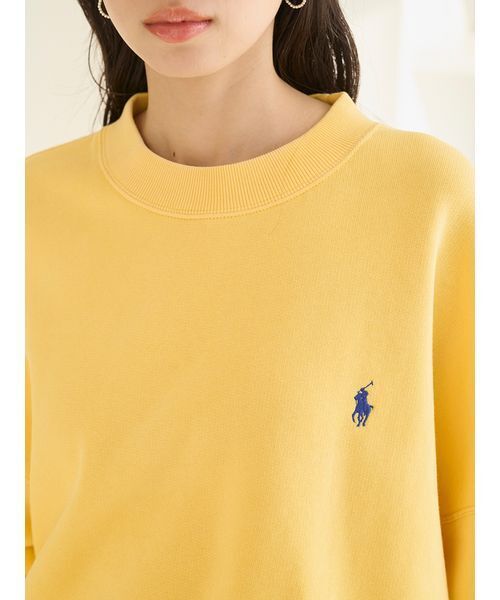 SNIDEL(スナイデル)の「【POLO RALPH LAUREN】スウェット(スウェット・レディース・イエロー/ピンク・S)」の12枚目の写真