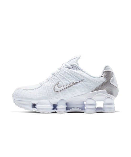 NIKE(ナイキ)の「NIKE Shox TL (ウィメンズ ショックス TL)(スニーカー・レディース・ホワイト系・25.5cm/26cm/26.5cm/27cm/27.5cm/28cm/28.5cm/29cm)」の2枚目の写真