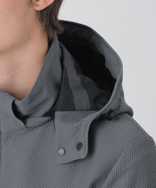 BLACK LABEL CRESTBRIDGE(ブラックレーベル・クレストブリッジ)の「【BLACK lab.】ブリーズメッシュパーカー(ブルゾン・メンズ・ネイビー/ライトグレー・L/M/XL)」の20枚目の写真