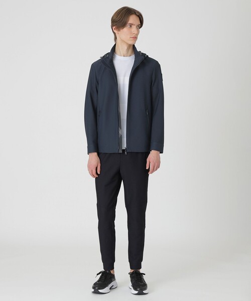 BLACK LABEL CRESTBRIDGE(ブラックレーベル・クレストブリッジ)の「【BLACK lab.】ブリーズメッシュパーカー(ブルゾン・メンズ・ネイビー/ライトグレー・L/M/XL)」の13枚目の写真