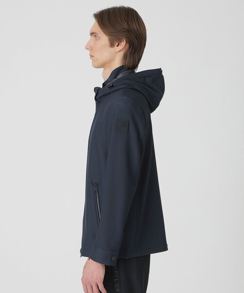 BLACK LABEL CRESTBRIDGE(ブラックレーベル・クレストブリッジ)の「【BLACK lab.】ブリーズメッシュパーカー(ブルゾン・メンズ・ネイビー/ライトグレー・L/M/XL)」の11枚目の写真
